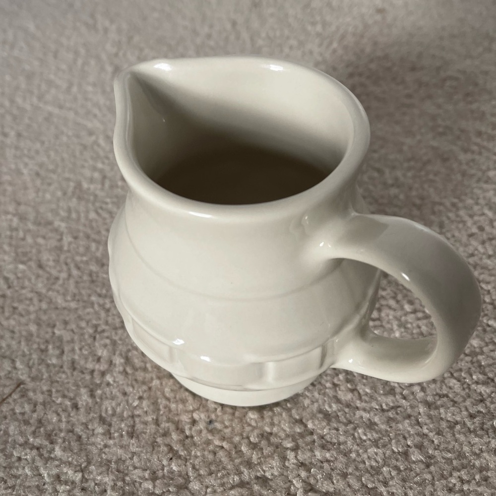 Longaberger Pottery Coffee Cremer - Never Used